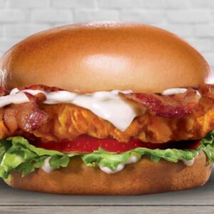 Home bacon swiss crispy chicken